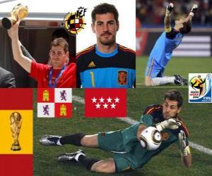 yapboz Iker Casillas (Móstoles of saint) İspanyol ekibi kaleci ya da kaleci
